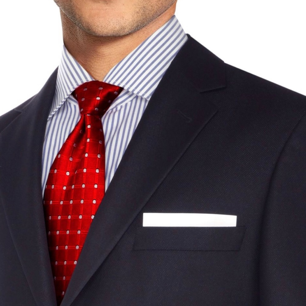 Classic Fit Navy 3-Piece Suit